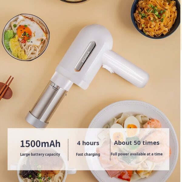 Handheld noodle press machine automatic home noodle machine intelligent small wireless charging noodles machine genuine electric